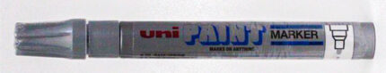 قلم بويا يوني بول فضي