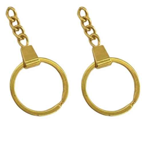 ميدالية ذهبي حلقات ميداليات للاعمال الفنية ذهبي - الصورة 1